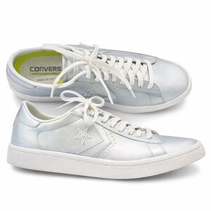 Converse One Star LunarLon Metallic Silver Sneakers Women’s 8.5 / EU 40